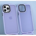 IPhone 16 Pro Ultra Hybrid Matte Back Cover Case Lila