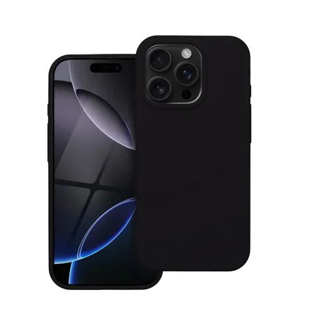 IPhone 16 Pro Silky And Soft Touch Silicone Cover Black