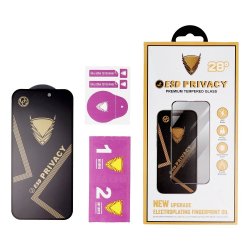 Iphone 13 OG Premium Privacy Tempered Glass Full Cover Black