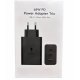 MBaccess Fast Travel Adapter Trio 2xType C+USB A QC PD 65W Black