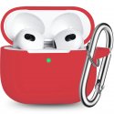 Apple Airpods 3 Silicone Case Red