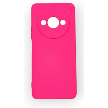 Xiaomi Redmi A3 Silicone Case Full Camera Protection Hot Pink