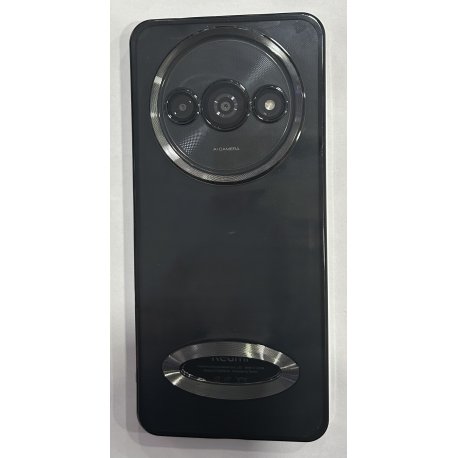 Xiaomi Redmi A3 Plate Case Transperant Black