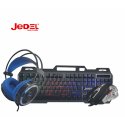Jedel CP-02 Combo 3in1 Gaming Headset With Keyboard/ Mouse Black
