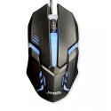 Jedel M66 Usb Gaming Optical Mouse RGB Led Black