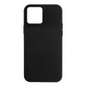 IPhone 14 Pro Max Silicone Case Sliding Protection Camera Lens Window Black