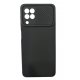 Samsung Galaxy S22 4G Silicone Case Sliding Protection Camera Lens Window Black