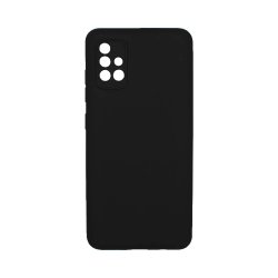 Samsung Galaxy A51 A515 Silicone Case Camera Protect Black