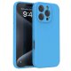 IPhone 16 Pro Silicone Case Full Camera Protection Blue