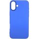 Iphone 16 Silicone Case Blue