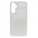 IPhone 16 Back Glitter Case Silver