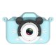MBaccess X500 Digital Children's Fun Camera Cute Kitty Blue