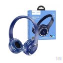 Hoco W41 Stereo Headphone With Mic Bluetooth 5.3 Earphone Music Headset Game Sport Headphone Blue