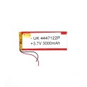 Universal Battery Tablet 2 Cable UK 4447122P 3.7V 3000mAh 12.2cm/4.7cm