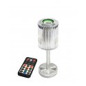 MBaccess Portable Led Crystal Music Lamp Bluetooth Speaker With Remote Control