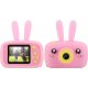 MBaccess X500 Digital Children's Fun Camera Rabbit Pink