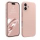 IPhone 16 Silky And Soft Touch Silicone Cover Pink