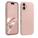 IPhone 16 Silky And Soft Touch Silicone Cover Pink