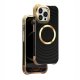IPhone 16 Pro Max Circle Glam Mag Case Black