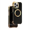 IPhone 16 Pro Circle Glam Mag Case Black