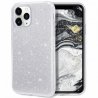 IPhone 16 Pro Max Back Glitter Case Silver
