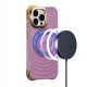 IPhone 16 Pro Circle Glam Mag Case Purple