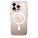 IPhone 16 Pro Max Silicone Case With MagSafe Glitter Transperant