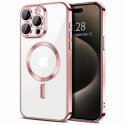 IPhone 16 Pro Max Luxury MagSafe Case RoseGold
