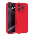 IPhone 16 Pro Silky And Soft Touch Silicone Cover Red