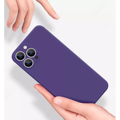 IPhone 16 Pro Silky And Soft Touch Silicone Cover Purple