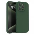 IPhone 16 Pro Silky And Soft Touch Silicone Cover Green