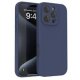 IPhone 16 Pro Silky And Soft Touch Silicone Cover Dark Blue