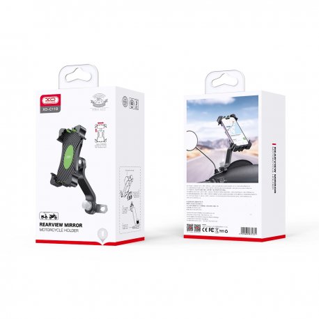 XO C118 Bike/Motorcicle Mount Holder Black