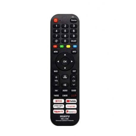 MBaccess RM-L1298 Universal Remote Control for Led/Lcd TV