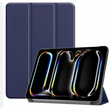 IPad Pro 2024 13" Smart Book Case Blue
