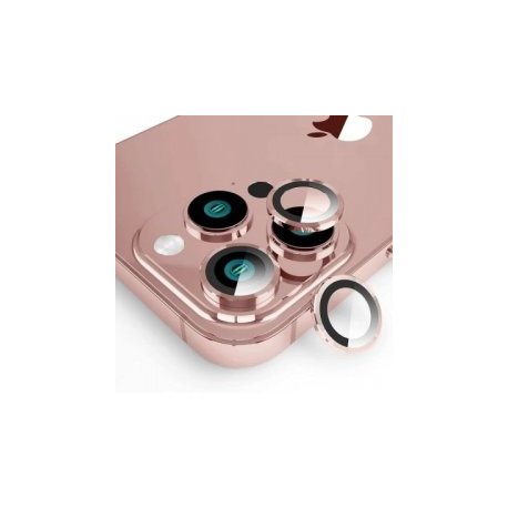 IPhone 16 Pro/16 Pro Max Ring Camera Protective Tempered Glass RoseGold