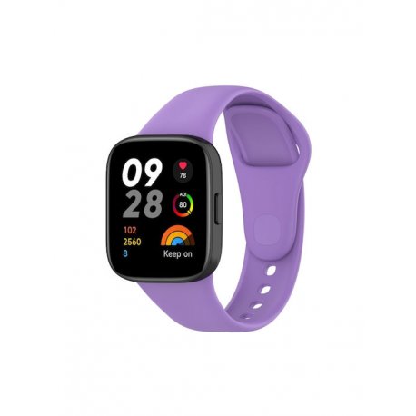 Xiaomi Redmi Watch 3 Active Silicone Strap Lila