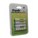 Toply 2800mAh Ni-MH 1.2V AAA Rechargeable Battery 4pcs
