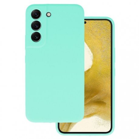 Samsung Galaxy S25 Silicone Case Full Camera Protection Mint