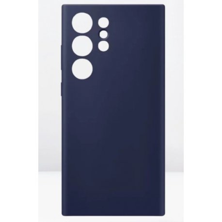 Samsung Galaxy S25 Ultra Silicone Case Full Camera Protection Blue