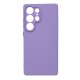 Samsung Galaxy S25 Ultra Silicone Case Full Camera Protection Lila