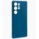 Samsung Galaxy S25 Ultra Silicone Case Full Camera Protection Electric Blue