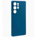 Samsung Galaxy S25 Ultra Silicone Case Full Camera Protection Electric Blue