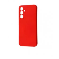 Samsung Galaxy S25 Plus Silicone Case Full Camera Protection Red