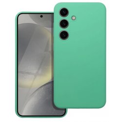Samsung Galaxy S25 Plus Silicone Case Full Camera Protection Mint
