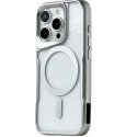 IPhone 14 Pro Max Silicone Case With Sidekick MagSafe Silver