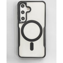Samsung Galaxy S24 Plus Silicone Case With Sidekick MagSafe Black