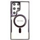 Samsung Galaxy S24 Ultra Silicone Case With Sidekick MagSafe Purple