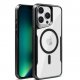 IPhone 15 Pro Max Silicone Case With Sidekick MagSafe Black