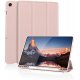 Samsung Galaxy Tab A9 Plus Book Case With Pencil Case RoseGold